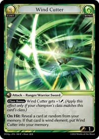 Wind Cutter - Dawn of Ashes Prelude - Grand Archive TCG card