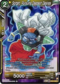 Sorbet, Pursuing Deepest Desires - Wild Resurgence - Dragon Ball Super: Masters card