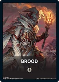 Brood Theme Card - March of the Machine - Magic: The Gathering card