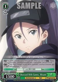 Obsessed With Games, Misumi - Sword Art Online Animation 10th Anniversary - Weiss Schwarz card