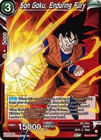 Son Goku, Enduring Fury - Wild Resurgence - Dragon Ball Super: Masters card