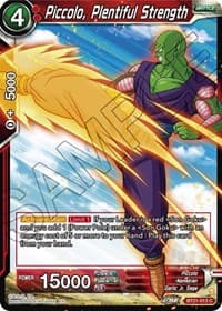 Piccolo, Plentiful Strength - Wild Resurgence - Dragon Ball Super: Masters card