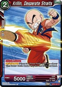 Krillin, Desperate Straits - Wild Resurgence - Dragon Ball Super: Masters card
