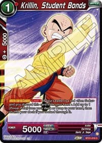 Krillin, Student Bonds - Wild Resurgence - Dragon Ball Super: Masters card