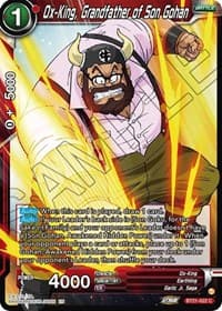 Ox-King, Grandfather of Son Gohan - Wild Resurgence - Dragon Ball Super: Masters card