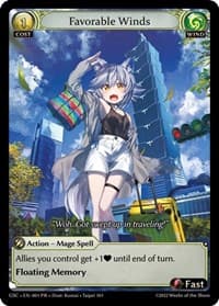 Favorable Winds - Promotional Cards - Grand Archive TCG card