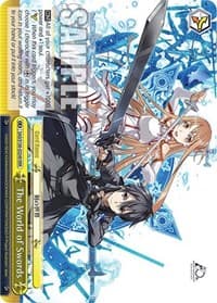 The World of Swords (RRR) - Sword Art Online Animation 10th Anniversary - Weiss Schwarz card