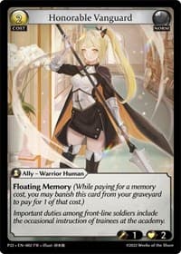 Honorable Vanguard - Promotional Cards - Grand Archive TCG card