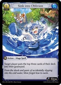 Sink into Oblivion - Promotional Cards - Grand Archive TCG card