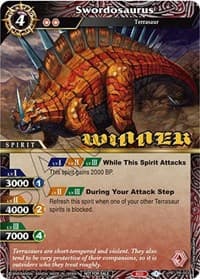 Swordosaurus (Winner) - Battle Spirits Saga Promo Cards - Battle Spirits Saga card