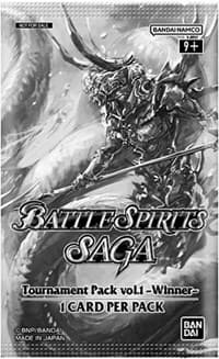 Tournament Pack Vol. 1 -Winner- - Battle Spirits Saga Promo Cards - Battle Spirits Saga card