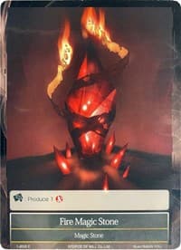 Fire Magic Stone (Alternate Art) - The Dawn of Valhalla - Force of Will card