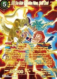 SSB Son Goku VS Golden Frieza, Spirit Clash (SPR) - Wild Resurgence - Dragon Ball Super: Masters card