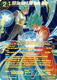 SSB Son Goku & SSB Vegeta, Rivalry (SPR) - Wild Resurgence - Dragon Ball Super: Masters card