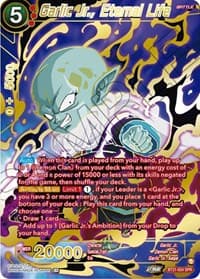 Garlic Jr., Eternal Life (SPR) - Wild Resurgence - Dragon Ball Super: Masters card