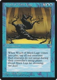 Wrath of Marit Lage - Ice Age - Magic: The Gathering card