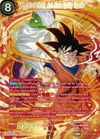 Son Goku & Piccolo, Arch-Rivals Fighting Together (SPR) - Wild Resurgence - Dragon Ball Super: Masters card