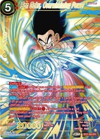 Son Goku, Overwhelming Power (SPR) - Wild Resurgence - Dragon Ball Super: Masters card