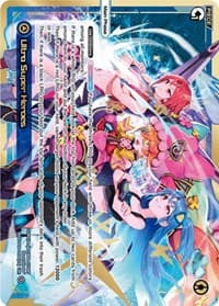 Ultra Super Heroes (LRP) - Spread Diva - WIXOSS card