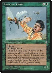 Yavimaya Gnats - Ice Age - Magic: The Gathering card