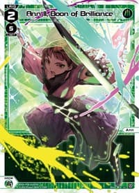 Ann II, Boon of Brilliance - Spread Diva - WIXOSS card