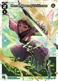 Ann II, Boon of Brilliance (LR) - Spread Diva - WIXOSS card