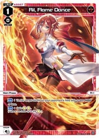 Ril, Flame Dance - Spread Diva - WIXOSS card