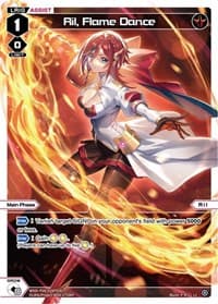 Ril, Flame Dance (Parallel Foil) - Spread Diva - WIXOSS card