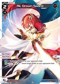 Ril, Drawn Sword (Parallel Foil) - Spread Diva - WIXOSS card