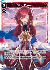 Ril, in Prayer - Spread Diva - WIXOSS card