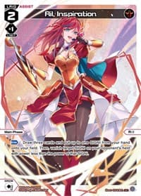 Ril, Inspiration (Parallel Foil) - Spread Diva - WIXOSS card