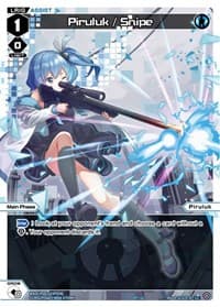 Piruluk / Snipe (Parallel Foil) - Spread Diva - WIXOSS card