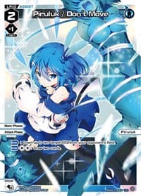 Piruluk / Don't Move (Parallel Foil) - Spread Diva - WIXOSS card