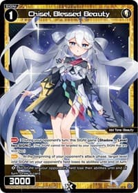 Chisel, Blessed Beauty (Parallel Foil) - Spread Diva - WIXOSS card