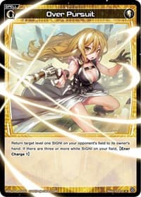 Over Pursuit - Spread Diva - WIXOSS card