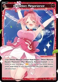 Arcadian Resonance (Parallel Foil) - Spread Diva - WIXOSS card
