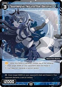 Saprolegnia, Natural Pale Bacteria (Parallel Foil) - Spread Diva - WIXOSS card