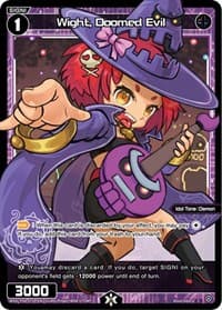 Wight, Doomed Evil (Parallel Foil) - Spread Diva - WIXOSS card