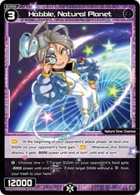 Habble, Natural Planet - Spread Diva - WIXOSS card