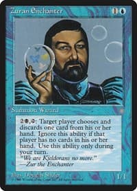 Zuran Enchanter - Ice Age - Magic: The Gathering card