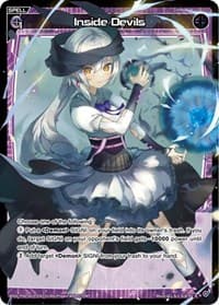 Inside Devils (Parallel Foil) - Spread Diva - WIXOSS card