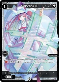 Servant # (Parallel Foil) - Spread Diva - WIXOSS card