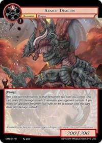 Armed Dragon - Crimson Moon's Battleground - Force of Will card