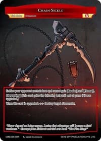 Chain-Sickle - Crimson Moon's Battleground - Force of Will card