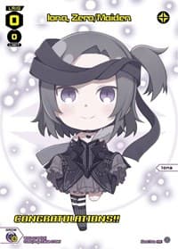 Iona, Zero/Maiden (May 2023) (Winner) - Promo Cards - WIXOSS card