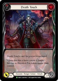 Death Touch (Red) - FAB132 - Flesh and Blood: Promo Cards - Flesh and Blood TCG card