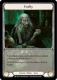 Frailty - FAB134 - Flesh and Blood: Promo Cards - Flesh and Blood TCG card