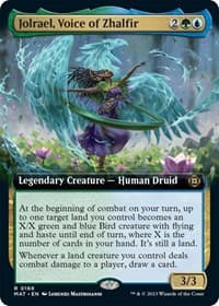 Jolrael, Voice of Zhalfir (Extended Art) - March of the Machine: The Aftermath - Magic: The Gathering card