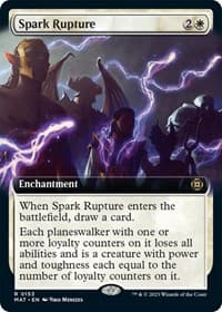 Spark Rupture (Extended Art) - March of the Machine: The Aftermath - Magic: The Gathering card