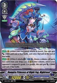 Vampire Princess of Night Fog, Nightrose - V-SS10 Premium Battle Deckset 2023 - Cardfight Vanguard card